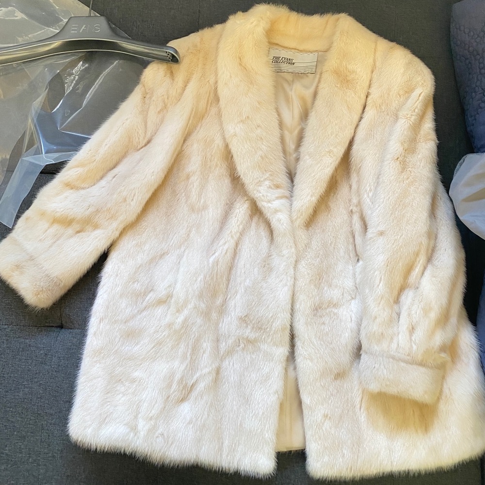 Evans mink coat